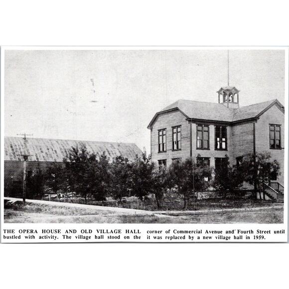 None and/or Unknown Other - The Opera House & Old Village Hall Commercial Ave Sandstone MN Picture SAI8-9